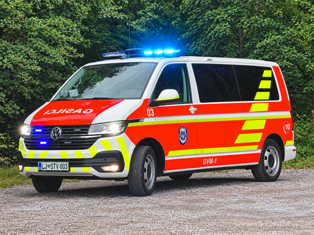 Gasilsko vozilo GVM-1 PGD Stara Vrhnika, letnik 2023, brez priklopnika.